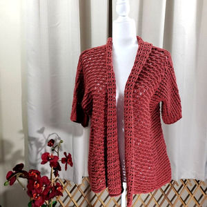 New! SOFT SURROUNDINGS Open Knit Cardigan